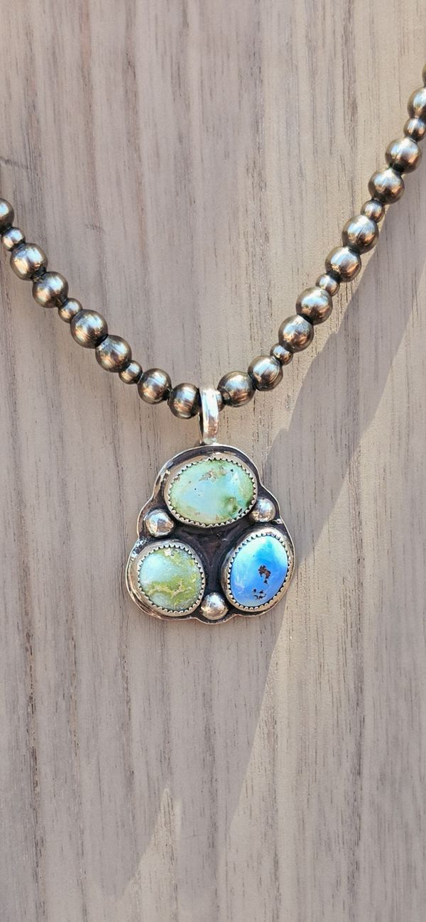 Three mixed Stone Pendent