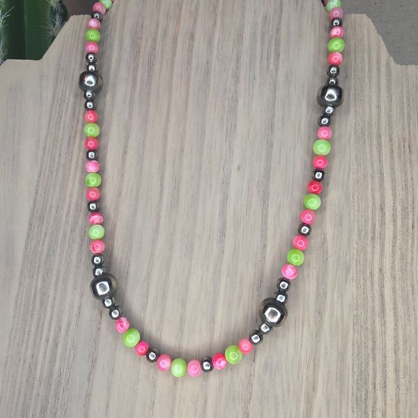 16.5" Round shell Necklace