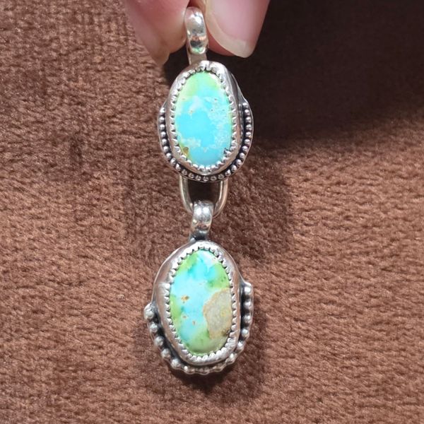 Two stone pendent