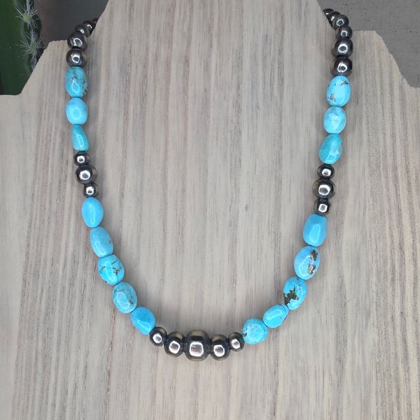 15" Turquoise Necklace