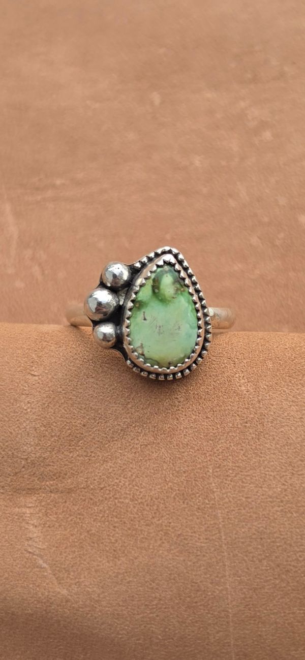 Green Sonoran Turquoise Ring